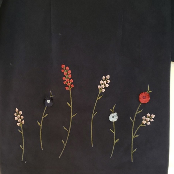 Pretty Navy Faux Suede Dress - Picture 3 of 8